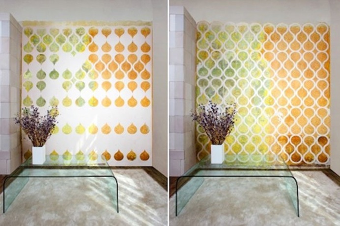 The ZNAK is an #innovative and #modular #wallpaper, simply tear off, apply and enjoy.