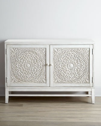 Cynthia Console Horchow #interior #furniture #industrial