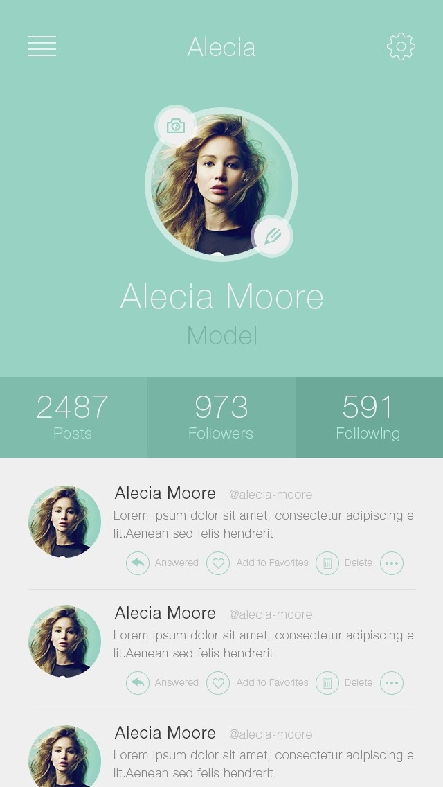 Clean iPhone Profile .App(PSD)