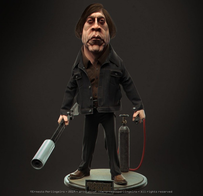 3D Anton Chigurh