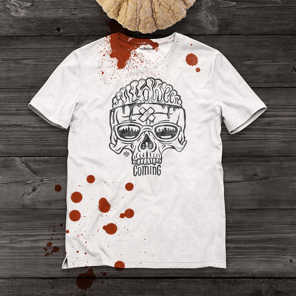 Print Scull #halloween #soon #print #horror #scull #shirt