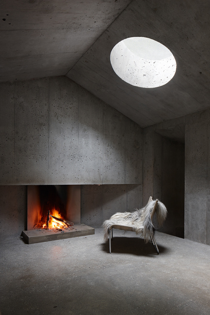 concrete cabin #architecture