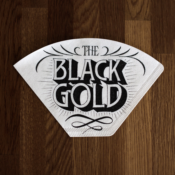 Coffee filters by Simon Alander #coffee #print