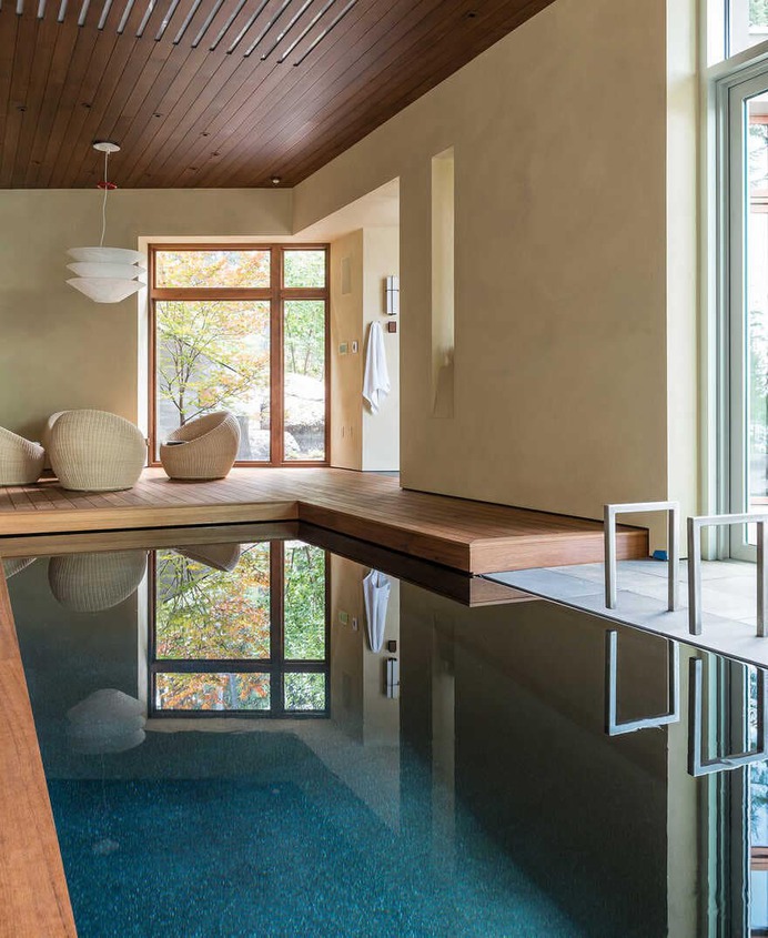 Whitefish Poolhouse & Gallery, Montana by Cushing Terrell