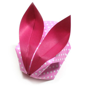How to make a traditional origami bunny (http://www.origami-make.org/howto-origami-rabbit.php)