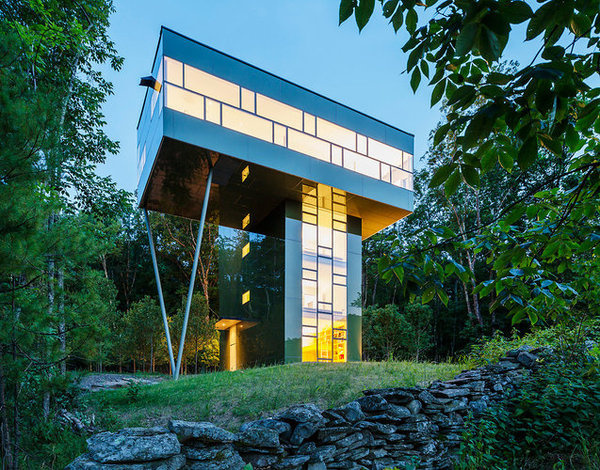 CJWHO ™ (A Skyscraper Style Treehouse With Soaring Mountain...) #design #treehouse #landscape #nature #photography #architecture