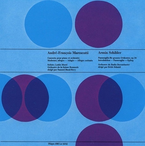 grain edit · Joseph Muller Brockmann - album cover design #muller #brockmann