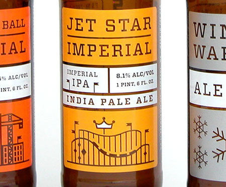 NoLi Imperial Series #packaging #beer #label #bottle