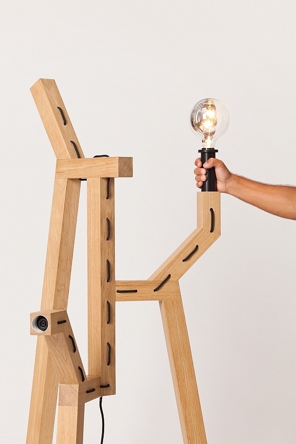 Awesome modular lighting for home or office #modular #lamp #design #wood #light