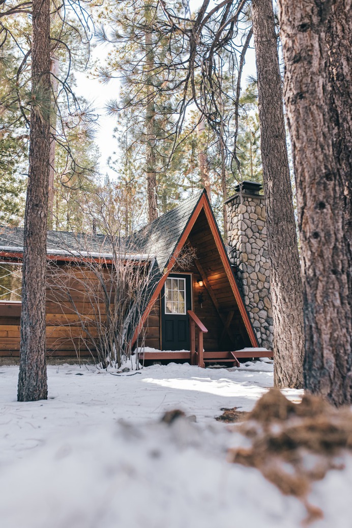 Cabin in Big Bear, California.