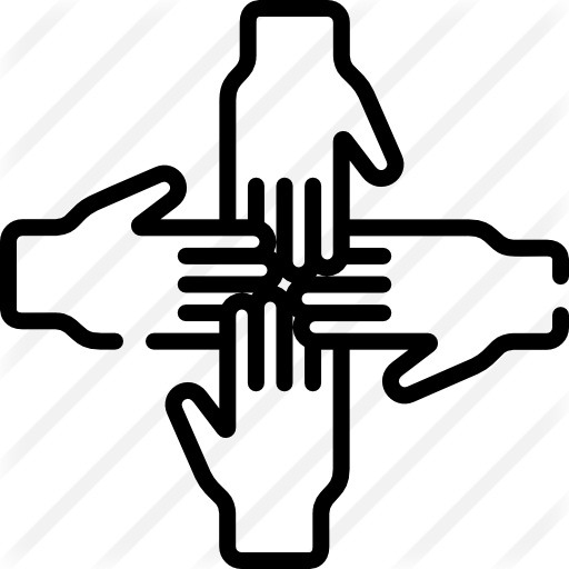 See more icon inspiration related to teamwork, shapes and symbols, hands and gestures, collaboration, unity and hands on Flaticon.