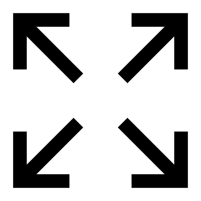 See more icon inspiration related to fullscreen, expand, arrows, direction, ui, multimedia option, orientation and interface on Flaticon.