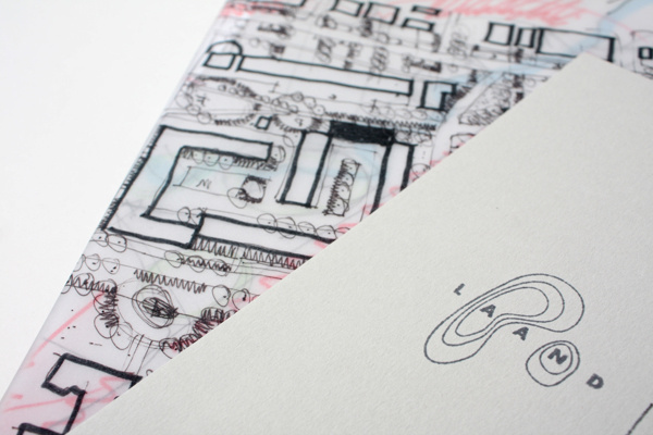 Laand on Behance #stamp #branding #landscape #marque #identity #architecture #passport #logo