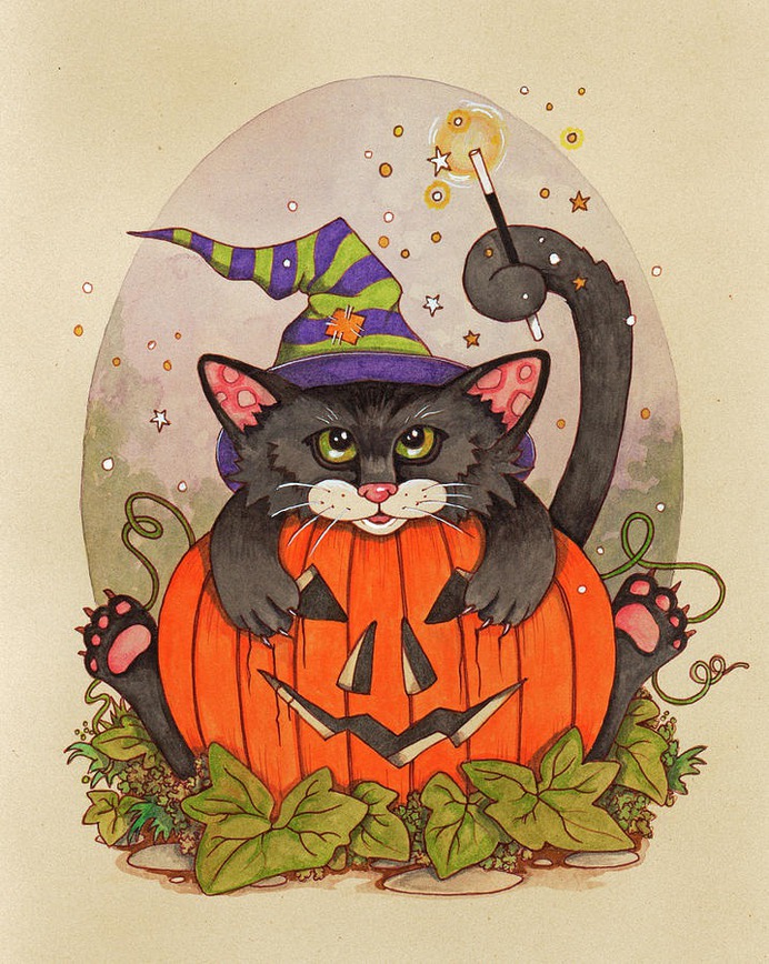 beginner easy halloween paintings & paint by numbers #painting