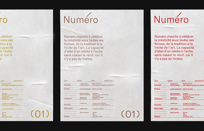 Magazine Numéro on Behance