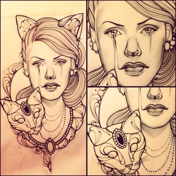 Lady Ink #ink #giuliafederica #cat #tattoo #juliet #misss #lady