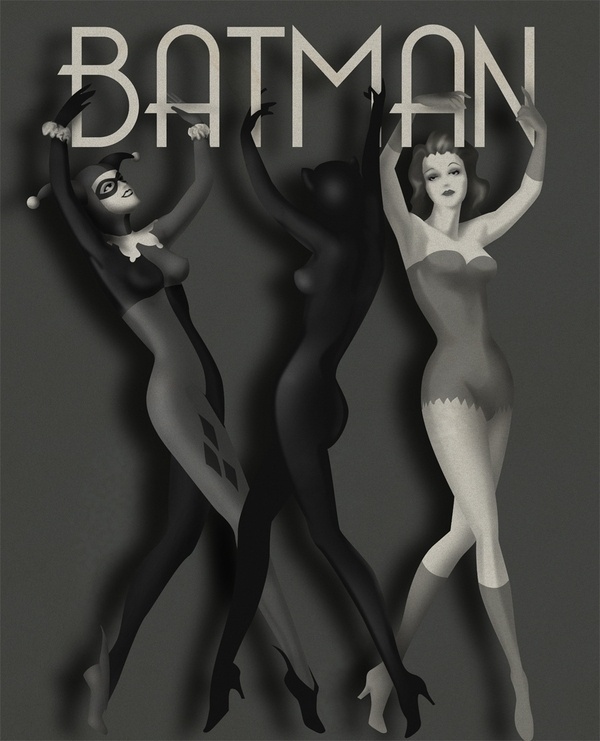 Exercises in Style on the Behance Network #vintage #batman #typography