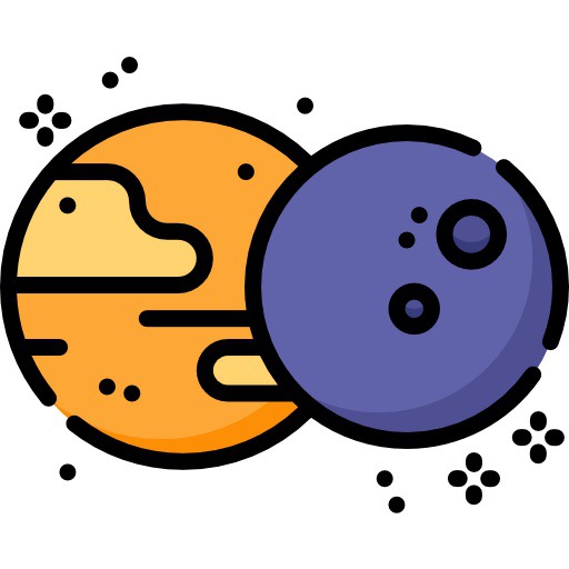 See more icon inspiration related to astral, sun, space, miscellaneous, eclipses, covering, partially, partial, eclipse, weather, nature and moon on Flaticon.