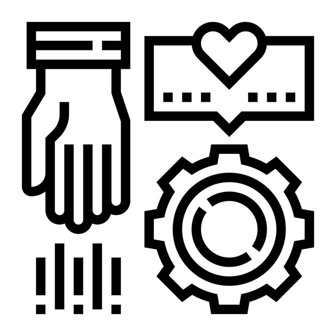 See more icon inspiration related to Sponsor, assist, support, help, share, hands and gestures, aid, sharing and gear on Flaticon.