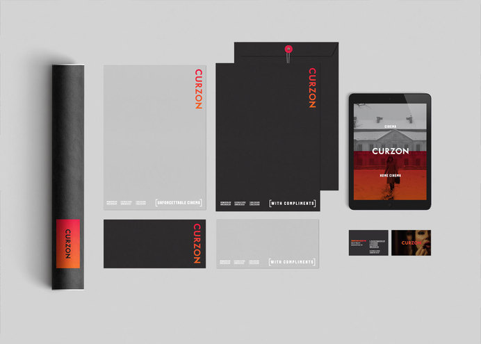 The Plant #branding #design #curzon #cinema #identity #gradient #logo #layout #colour #editorial