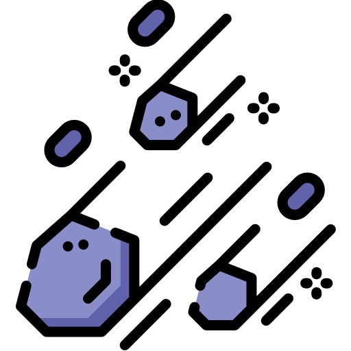 See more icon inspiration related to space, Asteroid, meteorites, asteroids, meteorite, miscellaneous, astronomy, universe, galaxy and nature on Flaticon.