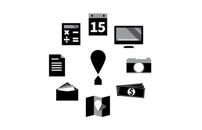 branding system, icons