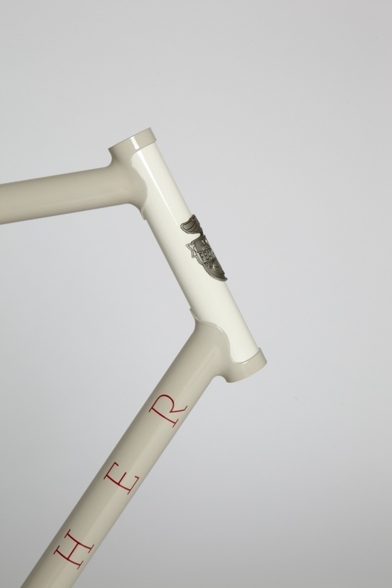 pinned image #cream #frame #white #bicycle