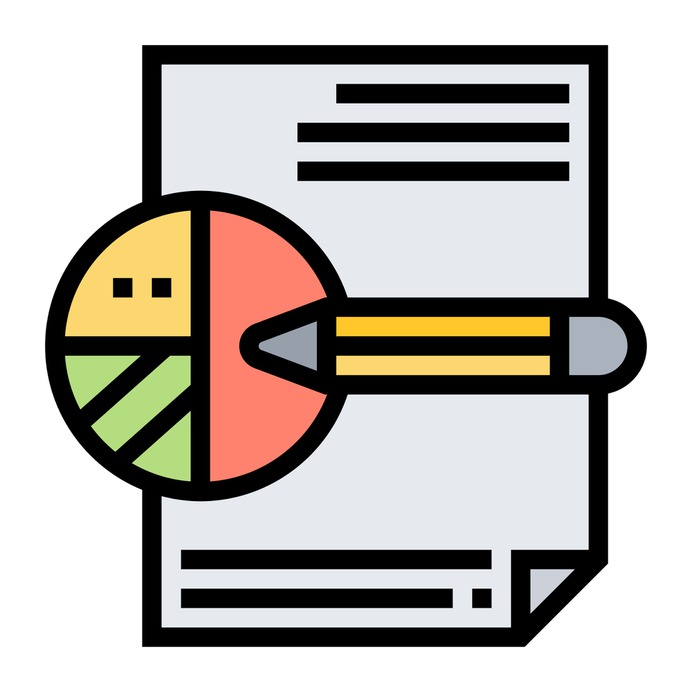 See more icon inspiration related to report, result, research, pencil, stadistics, files and folders, business and finance, stats, study, pie chart, infographic, analysis, charts, statistics and file on Flaticon.