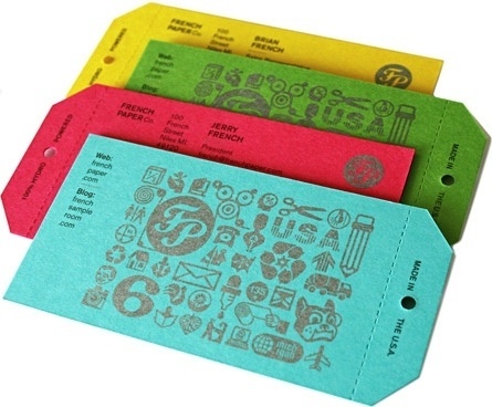 charles s. anderson design co. | ? #business #cards #anderson #co #s #french #charles #paper