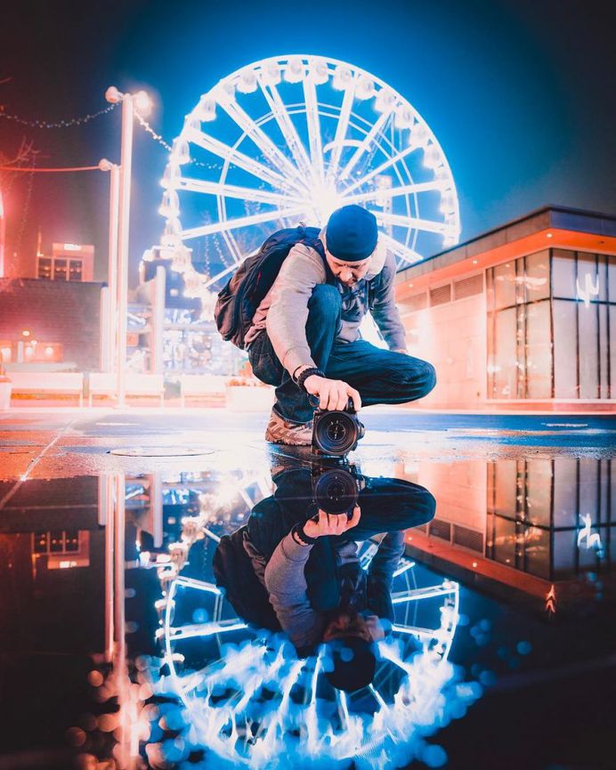 Vibrant and Moody Street Portrait Photography by Nick Acquaviva