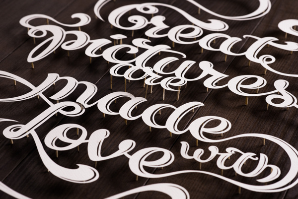 Studio With Love Poster on Behance #handmade