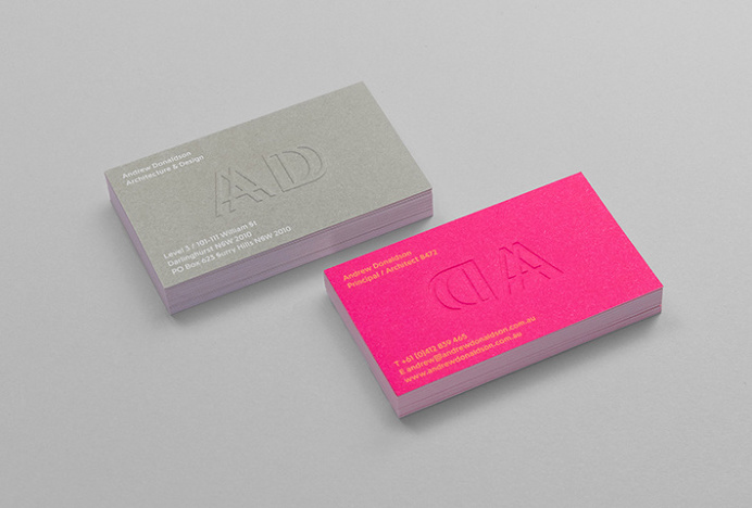 Andrew Donaldson Architecture & Design by M35 #graphic design #print