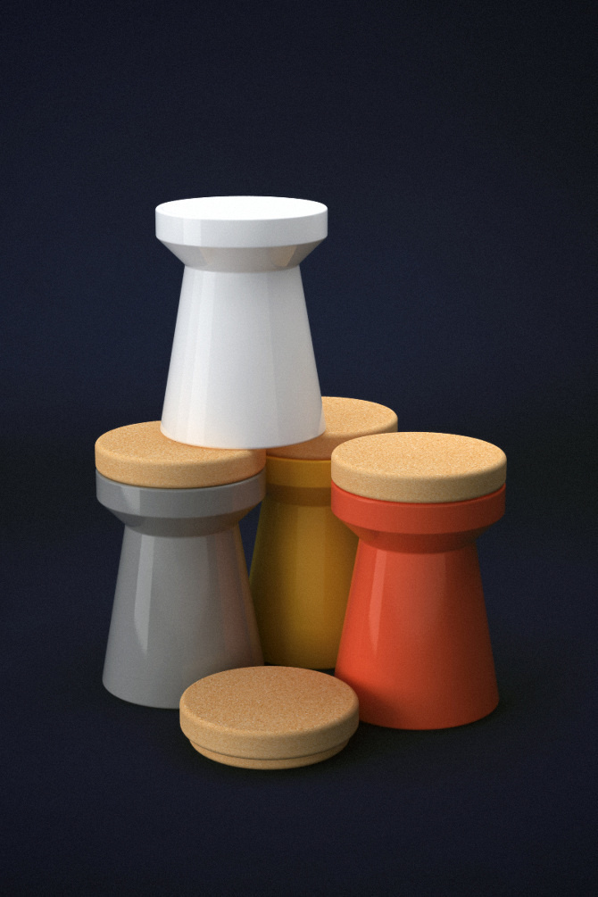 TOWER STOOL - Everardo Galván #stool