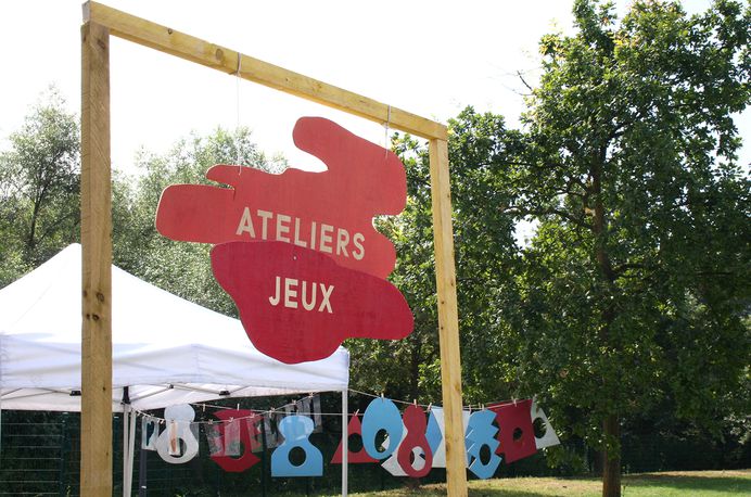 Longevity 2016 — Festival — Jardin des Deux rives — signalétique