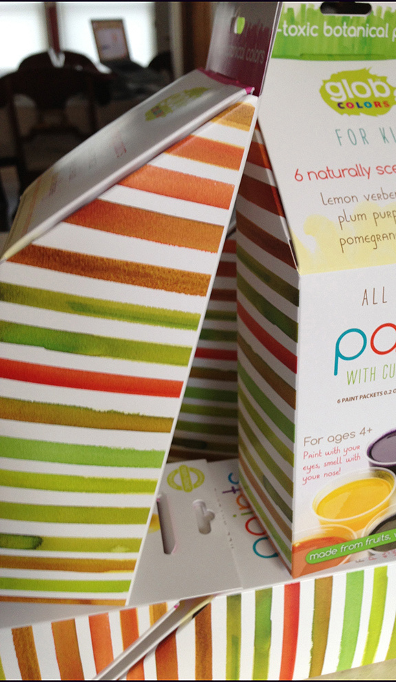 GLOB_colors_side stripes #branding #packaging #design #package #typography