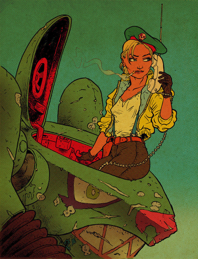 FishsTank by RalphNiese on deviantART #girl #niese #tank #ralph #wasteland