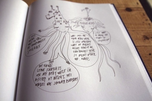 Blue Notes* : /// #blue #illustration #frompamm #notes