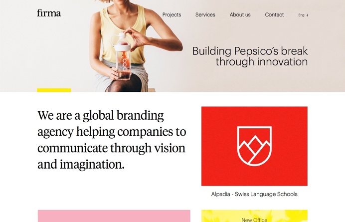 Firma, inspiration N°560 published on The Gallery in date December 14th, 2015. #website