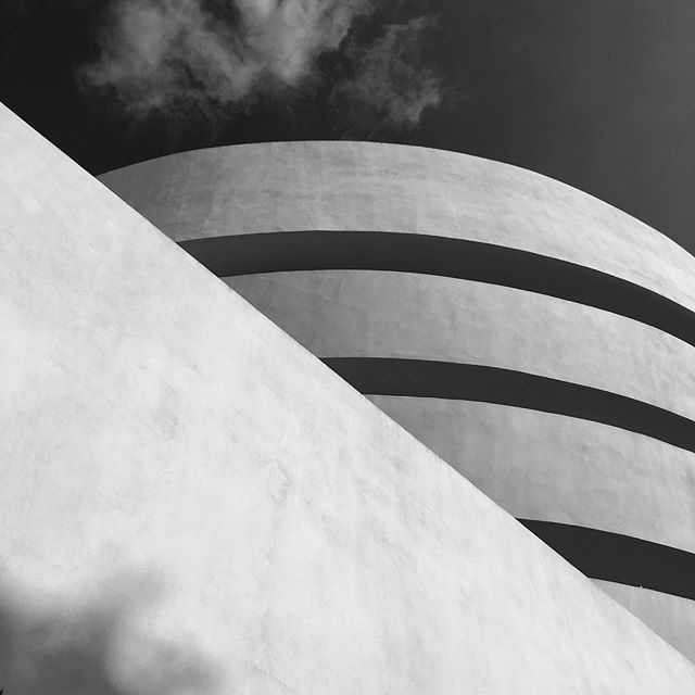 Guggenheim Museum by the architect Frank Lloyd Wright