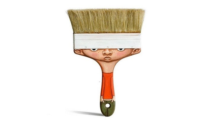 Gilbert Legrand Transforms Everyday Objects into Creative Characters #illustration #character #art #painting