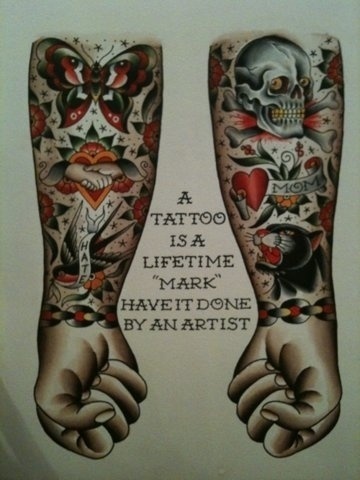 FFFFOUND! #tattoo #poster