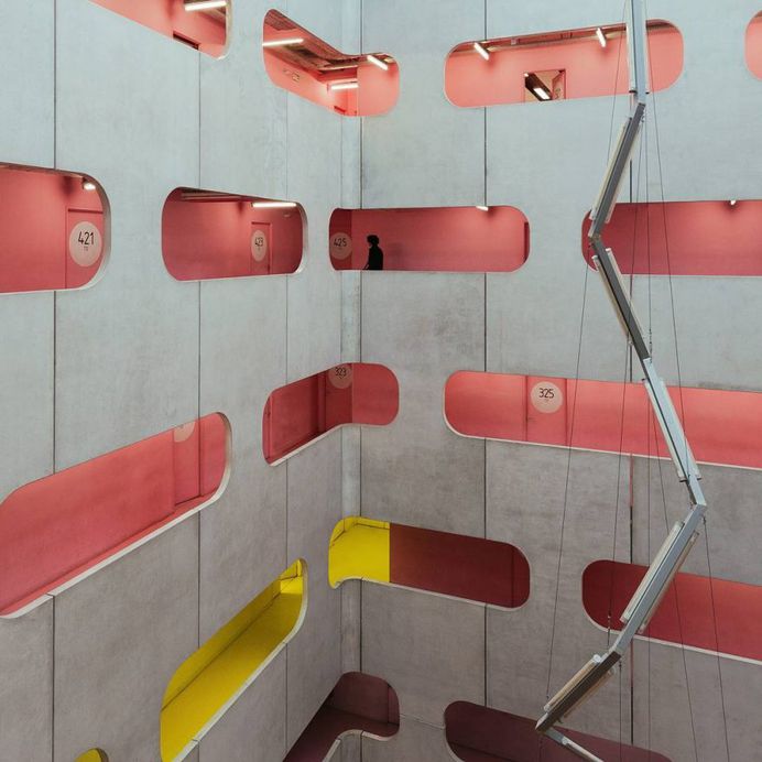 Stunning Colorful and Minimalist Urban Photography by Jorge Alva