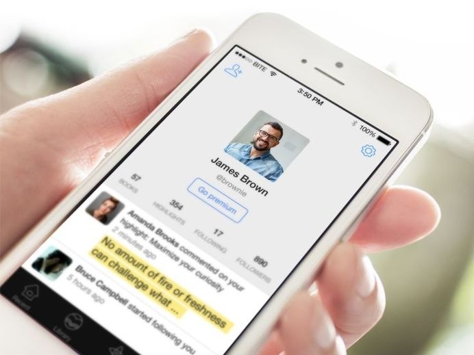 Fastr Books User Profile Redesign by Alexander Bickov #user #profile #ux #ui #iphone #app #mobile