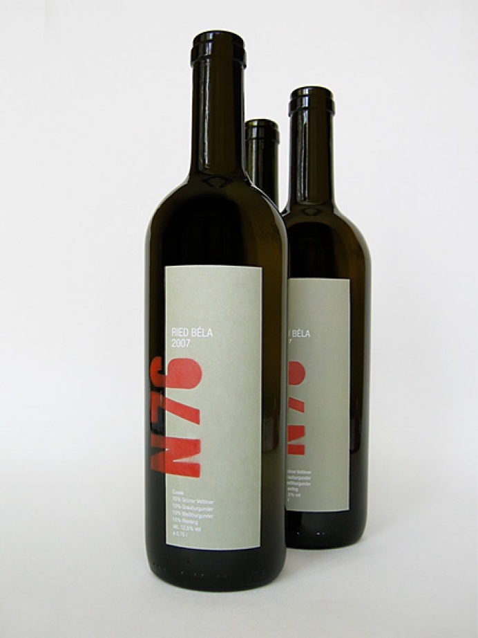 Packaging "N76" by Dennis Sommer #Design #Art Direction #Graphic Design #Vienna Craft Distillery #Vienna #Augsburg