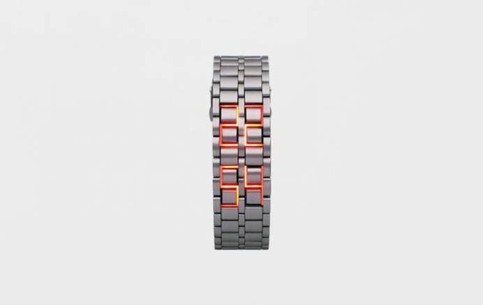Hironao Tsuboi: LED Watch | Sgustok Design