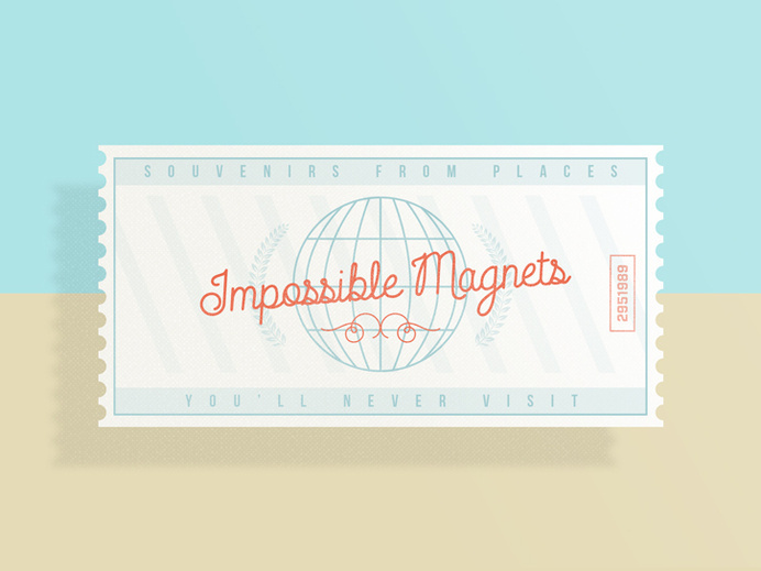 https://www.behance.net/gallery/20036053/Impossible-Magnets #b612 #imans #impossible #kings #monkey #island #skull #mordor #hill #park #oz #gray #valley #castle #atlantis #city #neverland #souvenirs #jurassic #star #death #heymikel #magnets #gotham