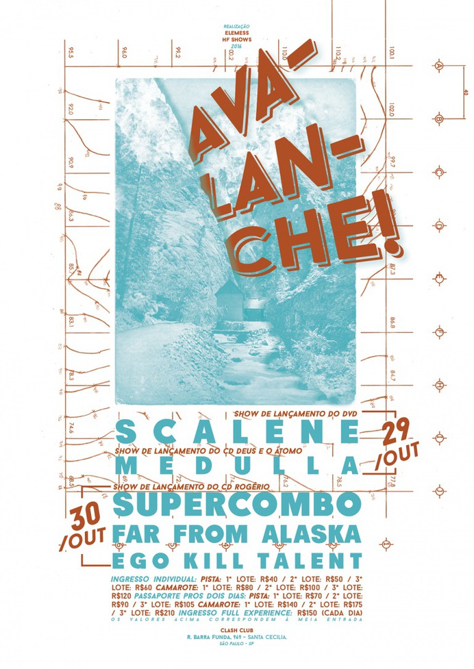 Avalanche Festival (Gig Poster)