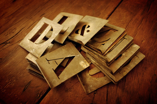 photo #woodcut #vintage #typography