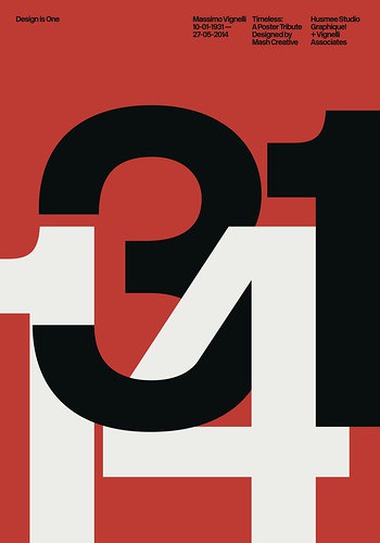 Tribute poster by Mash Creative.