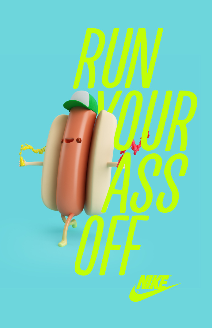 Run Your Ass Off by Esteban Izquierdo